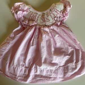 Cecil and Lou pink big sister baby dress Size 2T